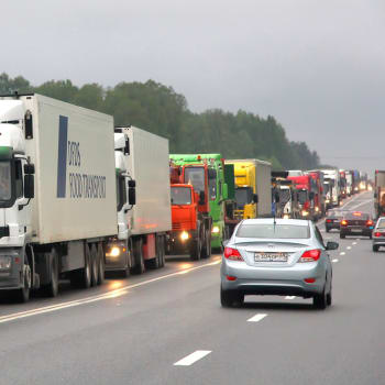 Praha nečekaně zakázala vjezd kamionů - ilustrační obrázek