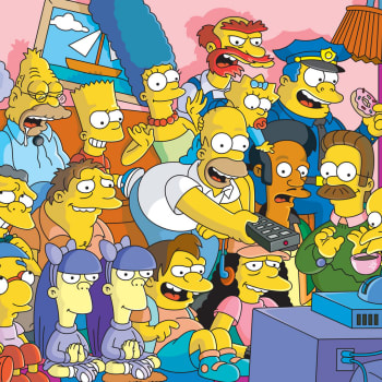 Wilmore napsal několik epizod známého animovaného seriálu Simpsonovi.
