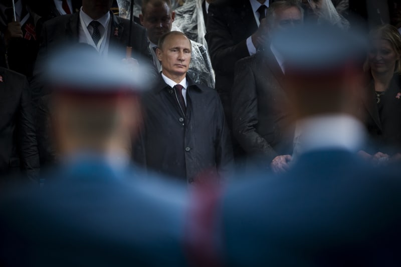 Putin na návštěvě v Bělehradě na podzim 2014 - co se mu honí hlavou?