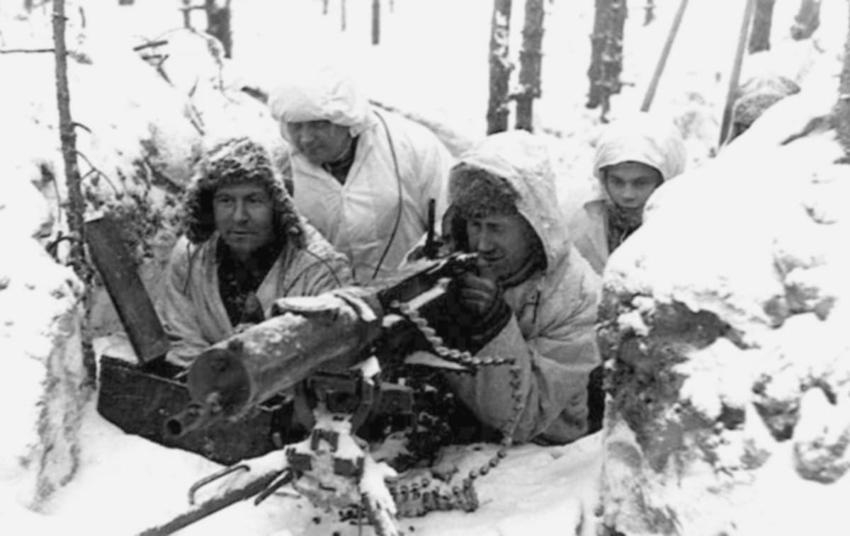 Finové prosluli obranými boji proti Sovětům během tzv. Zimní války.