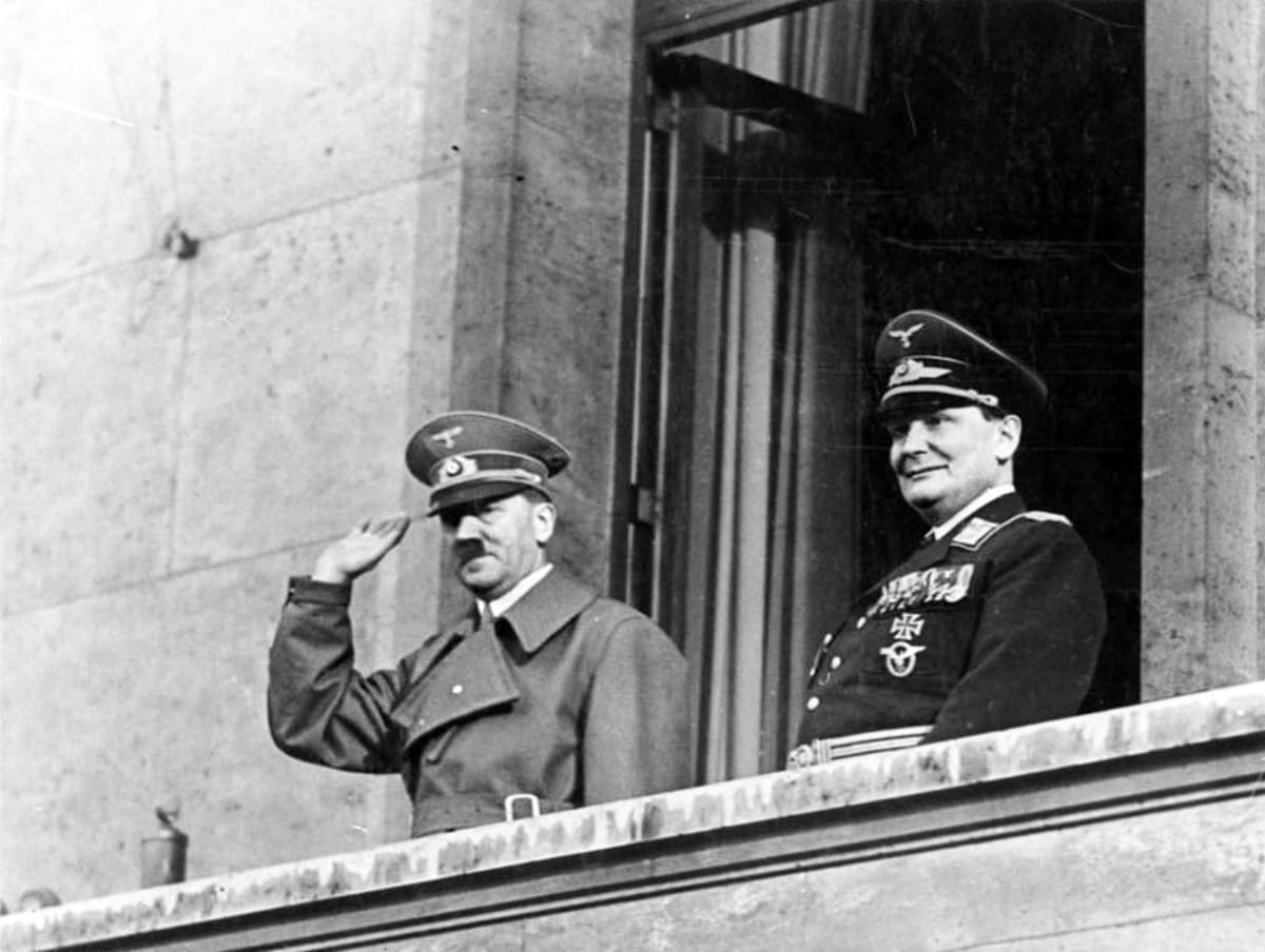 Adolf Hitler a Hermann Göring