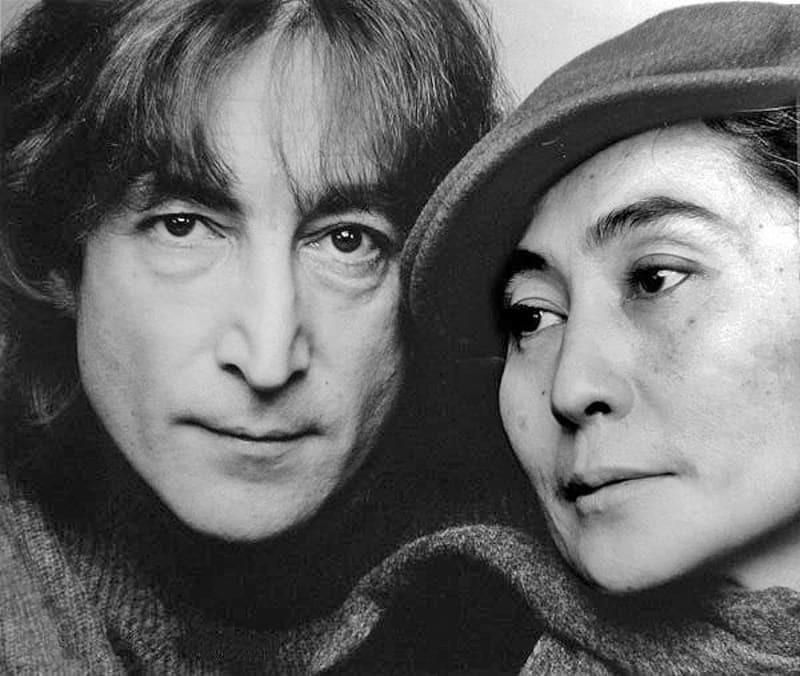 John a Yoko v roce 1980