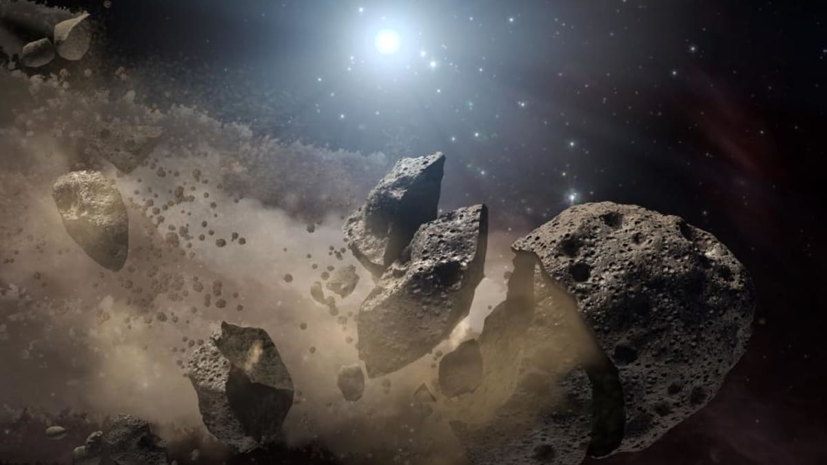Národní úřad pro letectví a vesmír (NASA) prohlásil, že Zemi náraz asteroidu v příštím století nehrozí. (Ilustrační fotografie)