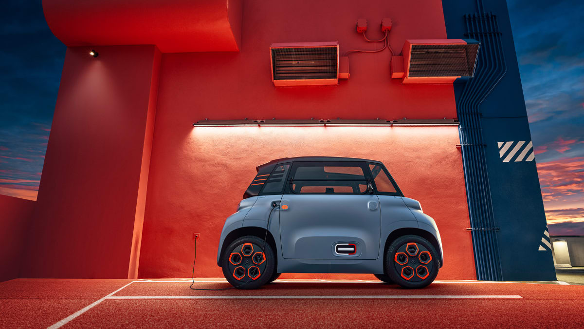 Citroën Ami bude cenově dostupný elektromobil (maison-vignaux @ Continental Productions)