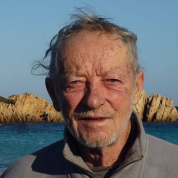 Mauro Morandi, bývalý učitel dnes hlídač ostrova Budelli