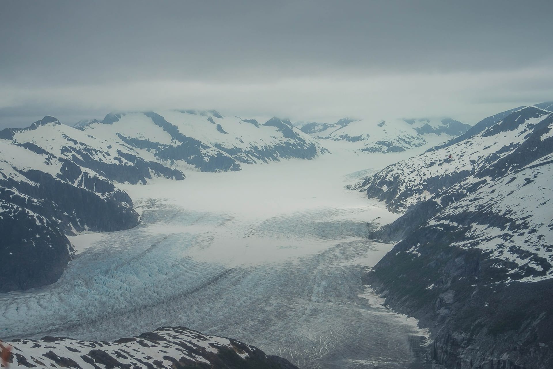 Ledovec Mendenhall na Aljašce