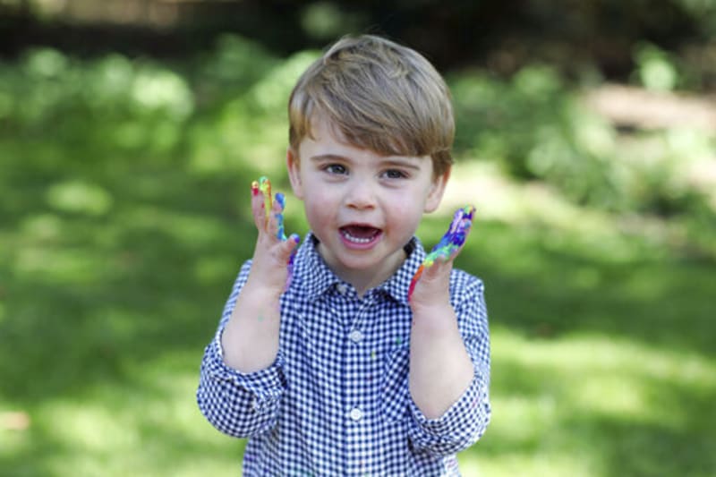 Princ Louis slaví druhé narozeniny.
