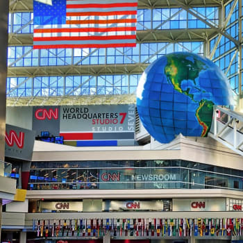 Hlavní ústředí CNN v americké Atlantě