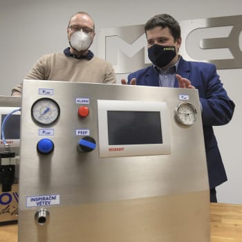 Třebíčská skupina firem MICo oficiálně zahájila sériovou výrobu plicních ventilátorů CoroVent