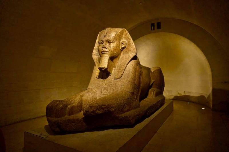 Egyptská expozice v Louvre