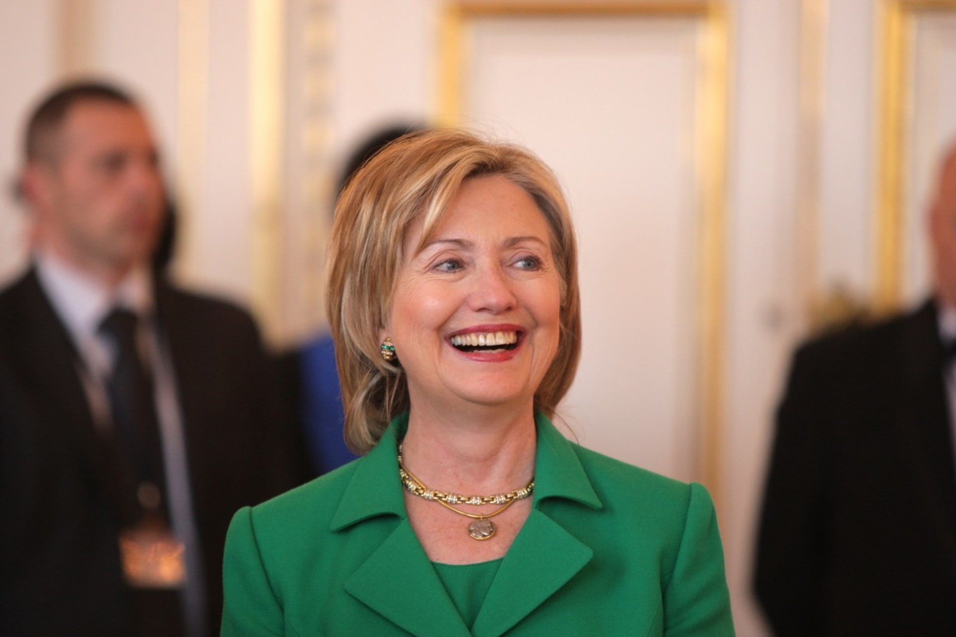 Hilary Clintonová je někdejší první dáma Spojených států a bývalá ministryně zahraničí.