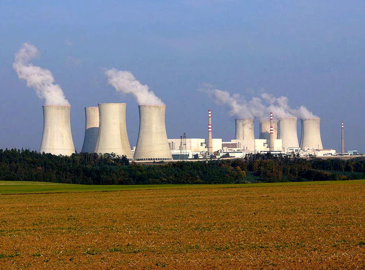 Jaderná elektrárna Dukovany (ilustrační foto)