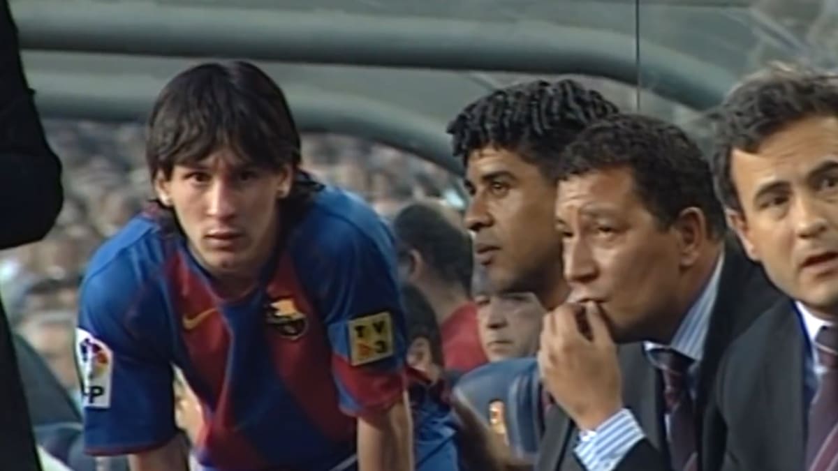 Messi a první gól