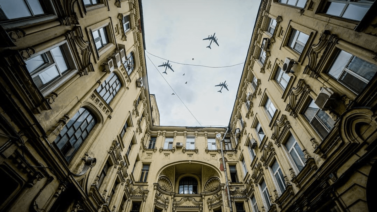 V Moskvě proběhla zkouška letecké části vojenské přehlídky 