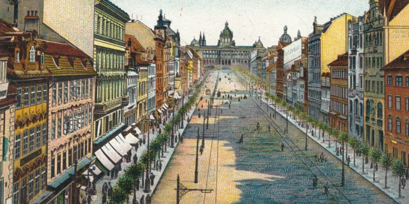 Stará pohlednice z konce 19. století (profimedia.cz)