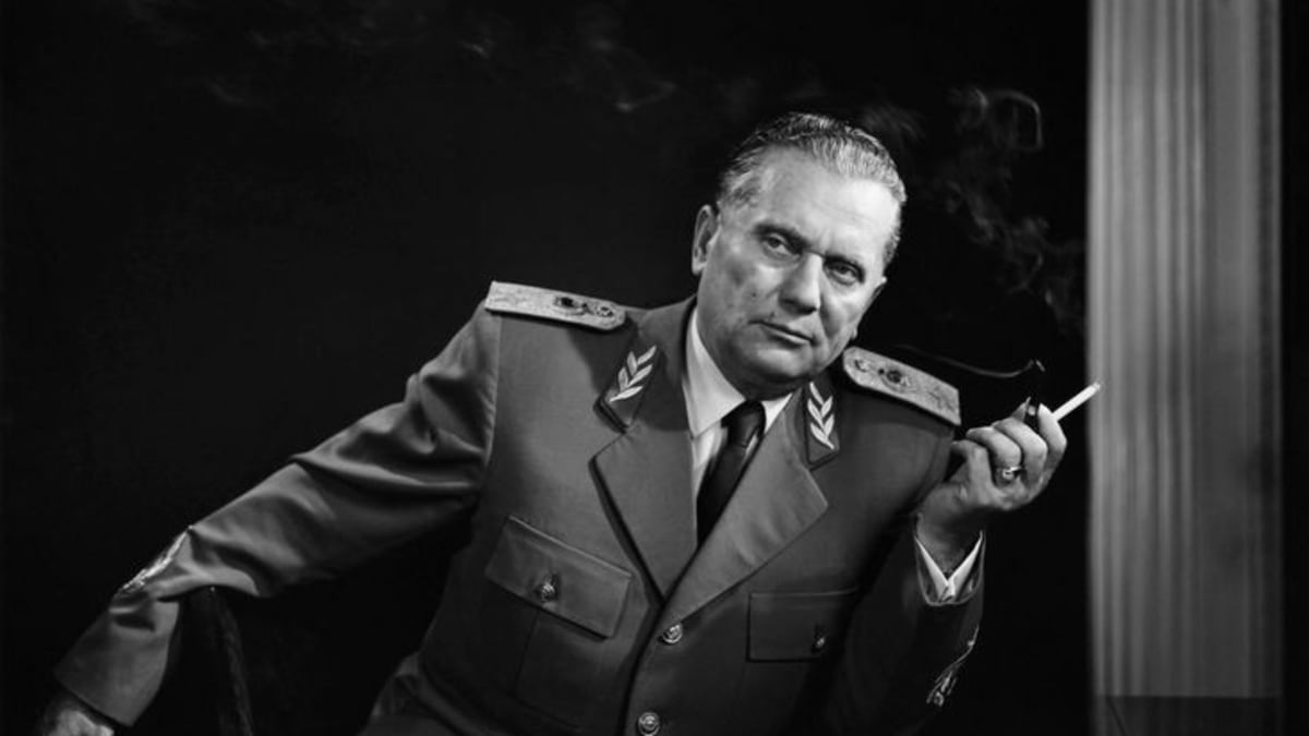 Tehdejší jugoslávský prezident Josip Broz Tito.