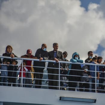 Loď s migranty (ilustrační foto)