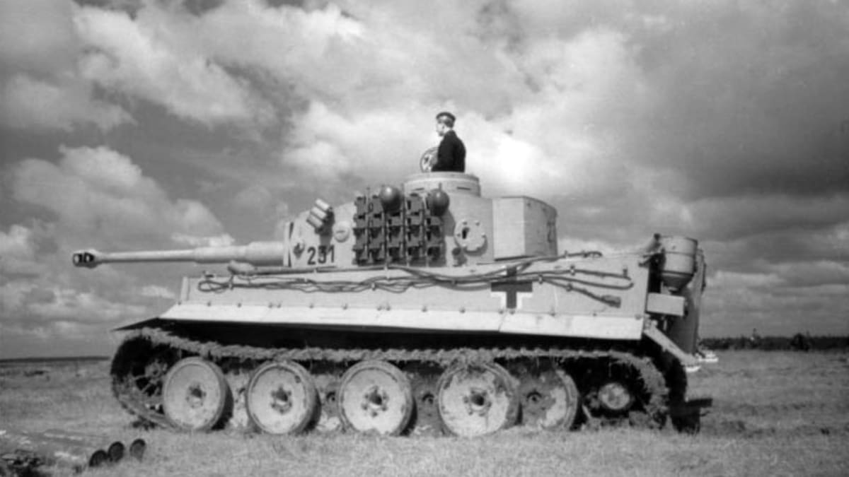 Součástí posledního odporu Němců v Čechách byly i obávané těžké tanky Tiger I