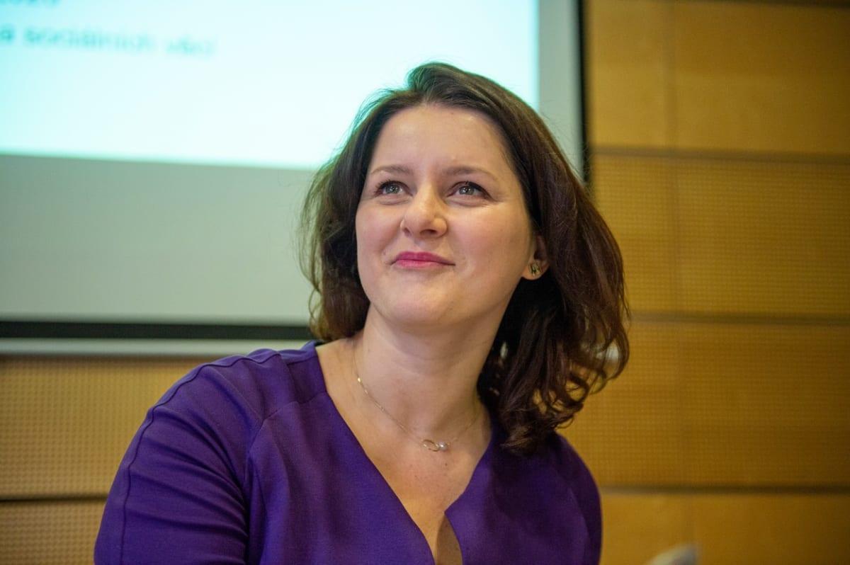 Jana Maláčová, ministryně práce a sociálních věcí