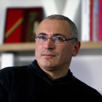 Michail Chodorkovskij, bývalý nejbohatší Rus a politický vězeň, nyní žije v Londýně (autor: Milan Malíček/Právo)