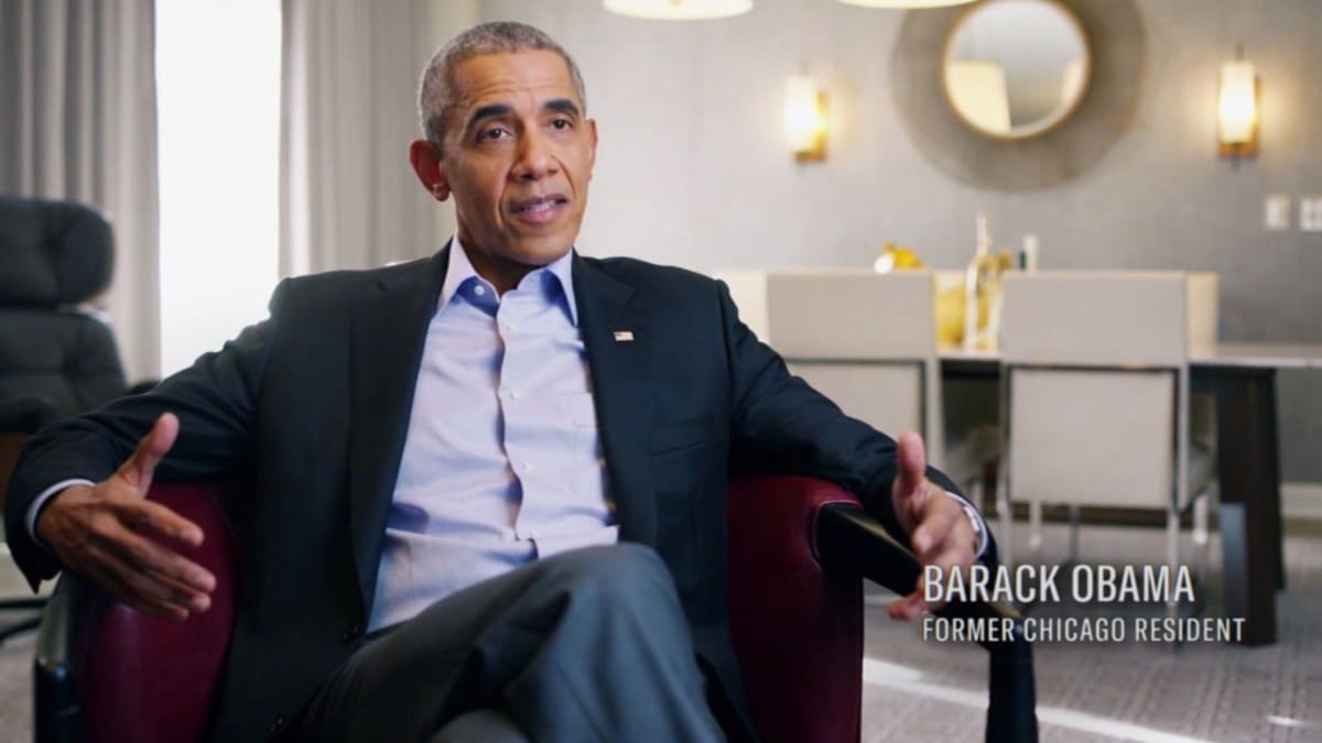 Rozhovor s Barackem Obamou, bývalým prezidentem a obyvatelem města Chicago