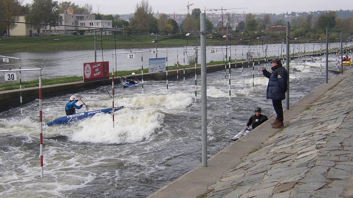 Světový pohár ve vodním slalomu v Praze v září nebude (ilustrační foto)