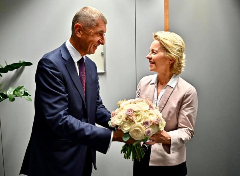 Babiš a nová šéfka Evropské komise Ursula von der Leyenová