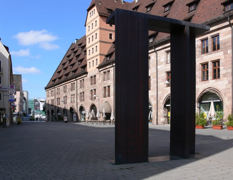 Památník odsunu Němců v Norimberku
