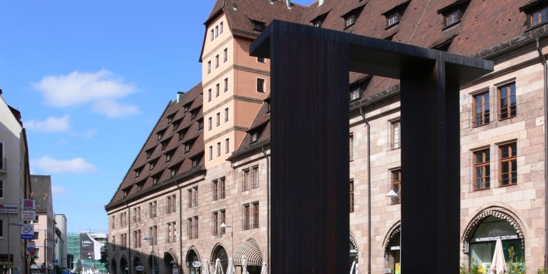 Památník odsunu Němců v Norimberku