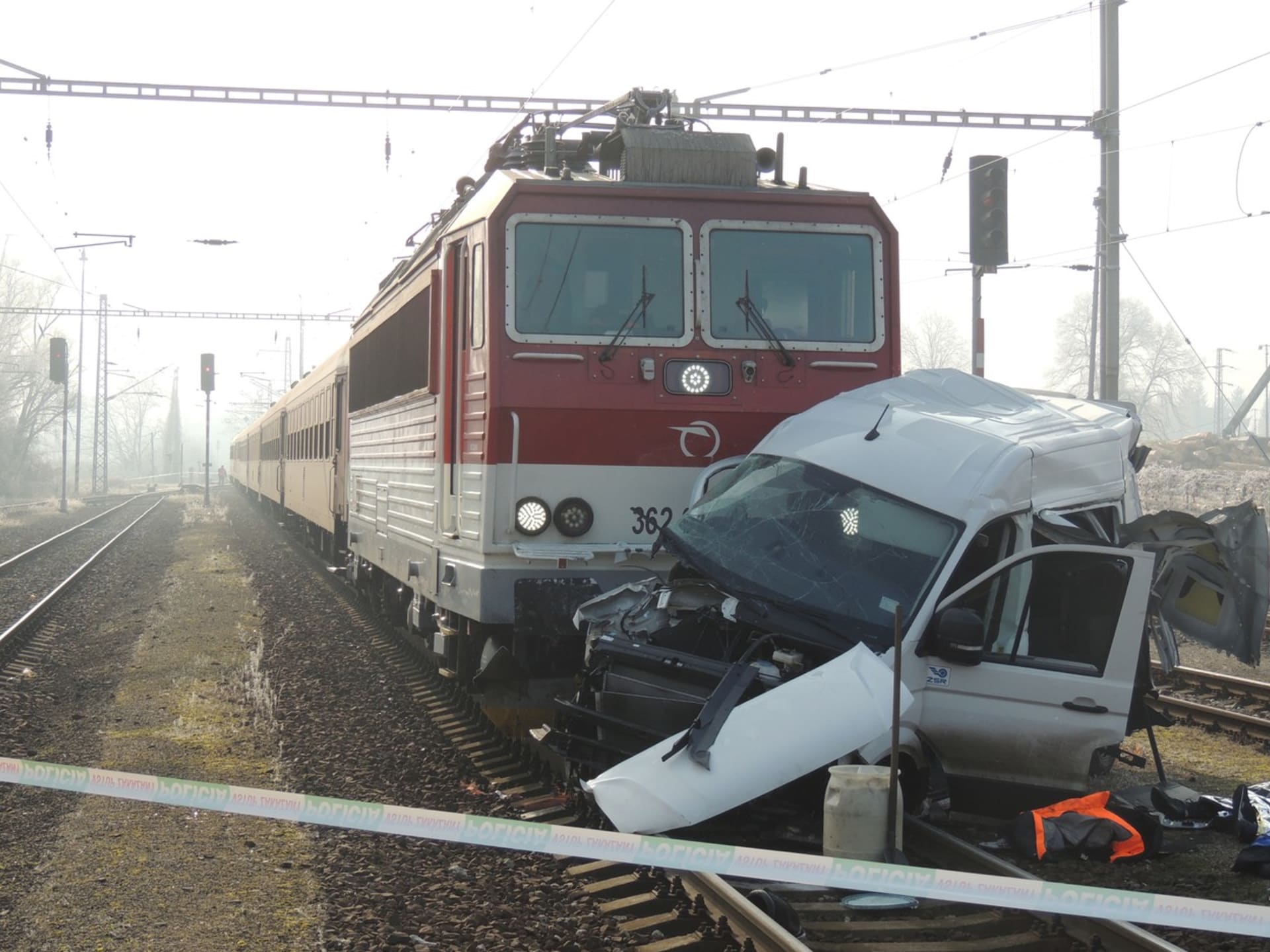 Vlak, nehoda na železnici