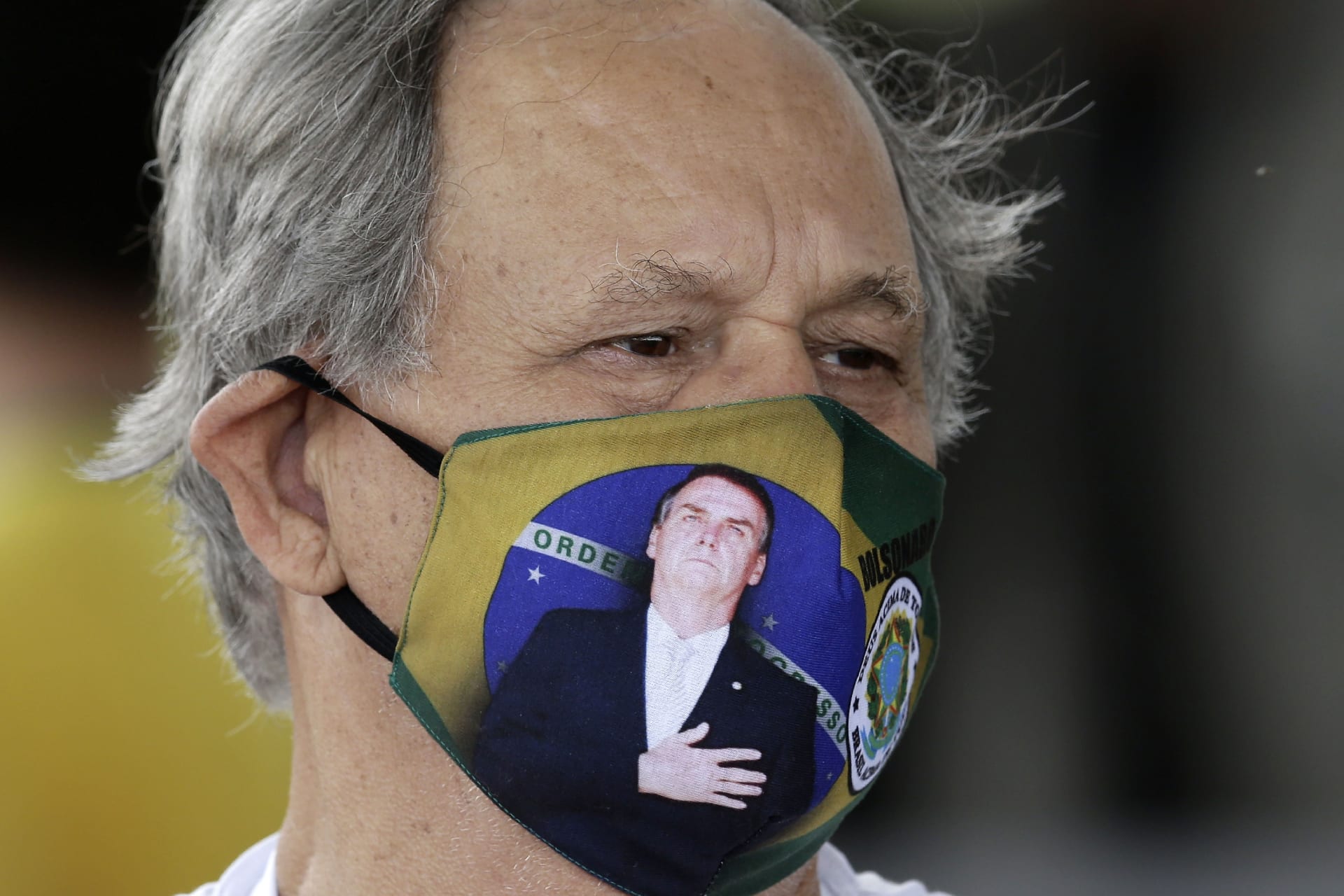 Příznivce prezidenta Jaira Bolsonara