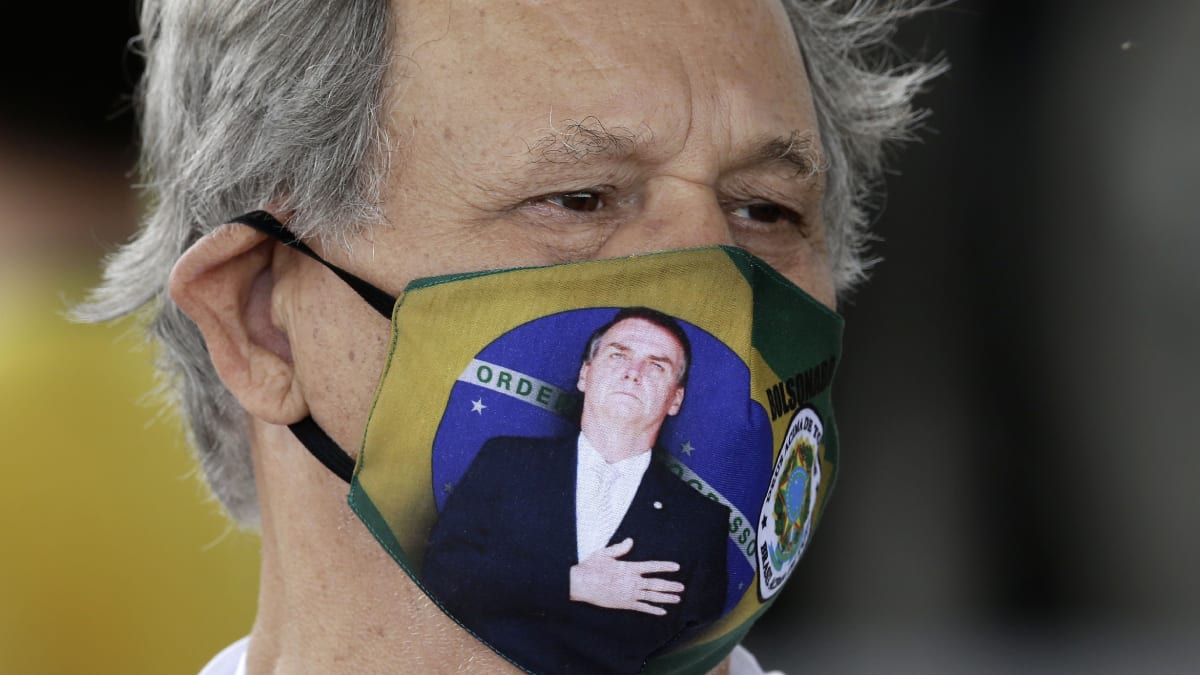 Příznivce prezidenta Jaira Bolsonara