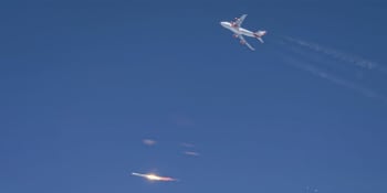 VIDEO: Pokus o start rakety společnosti Virgin Orbit se nezdařil