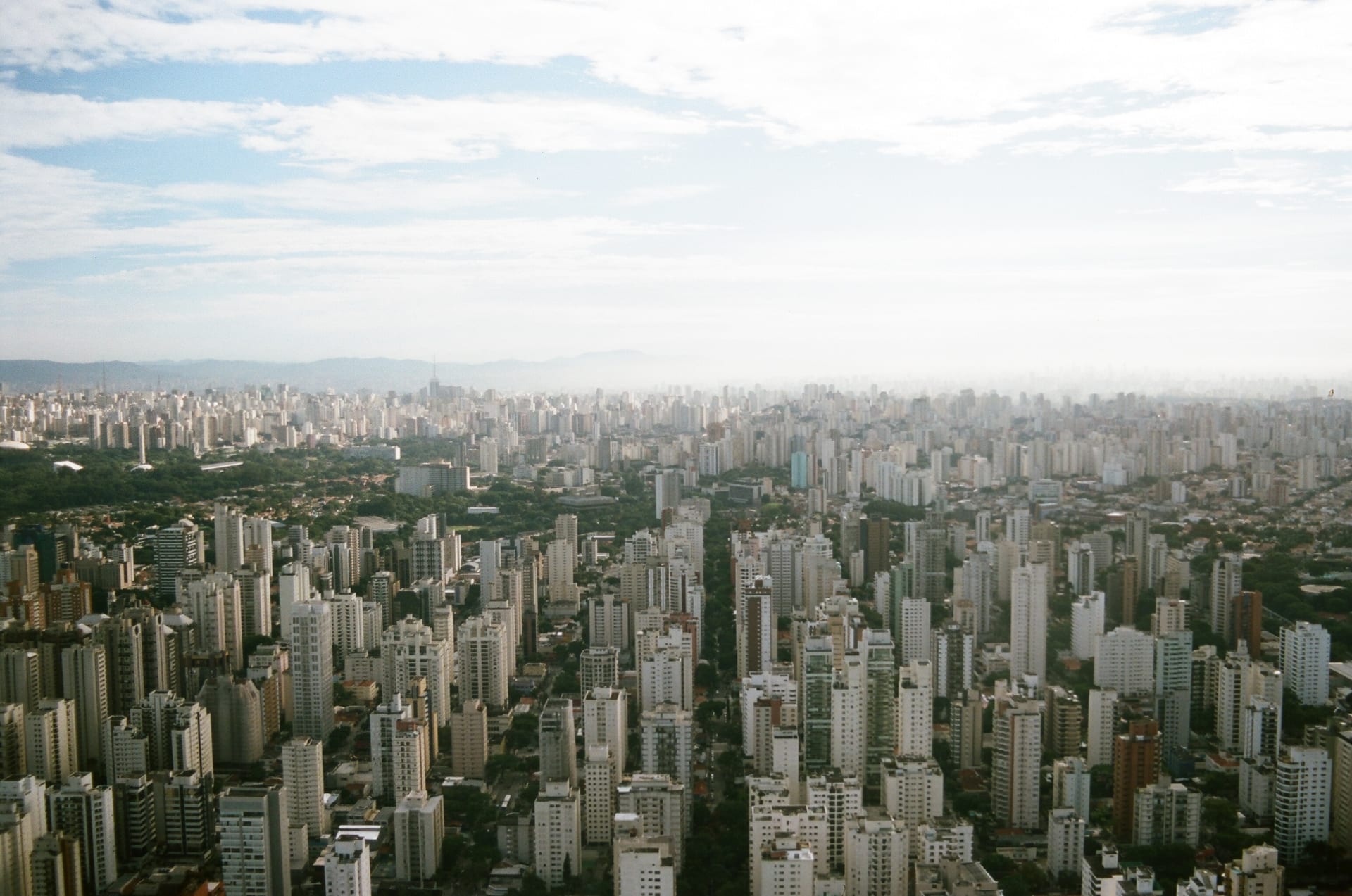 Největší brazilské město Sao Paulo