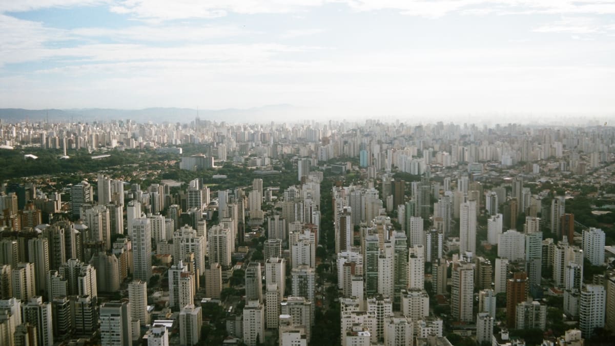 Největší brazilské město Sao Paulo