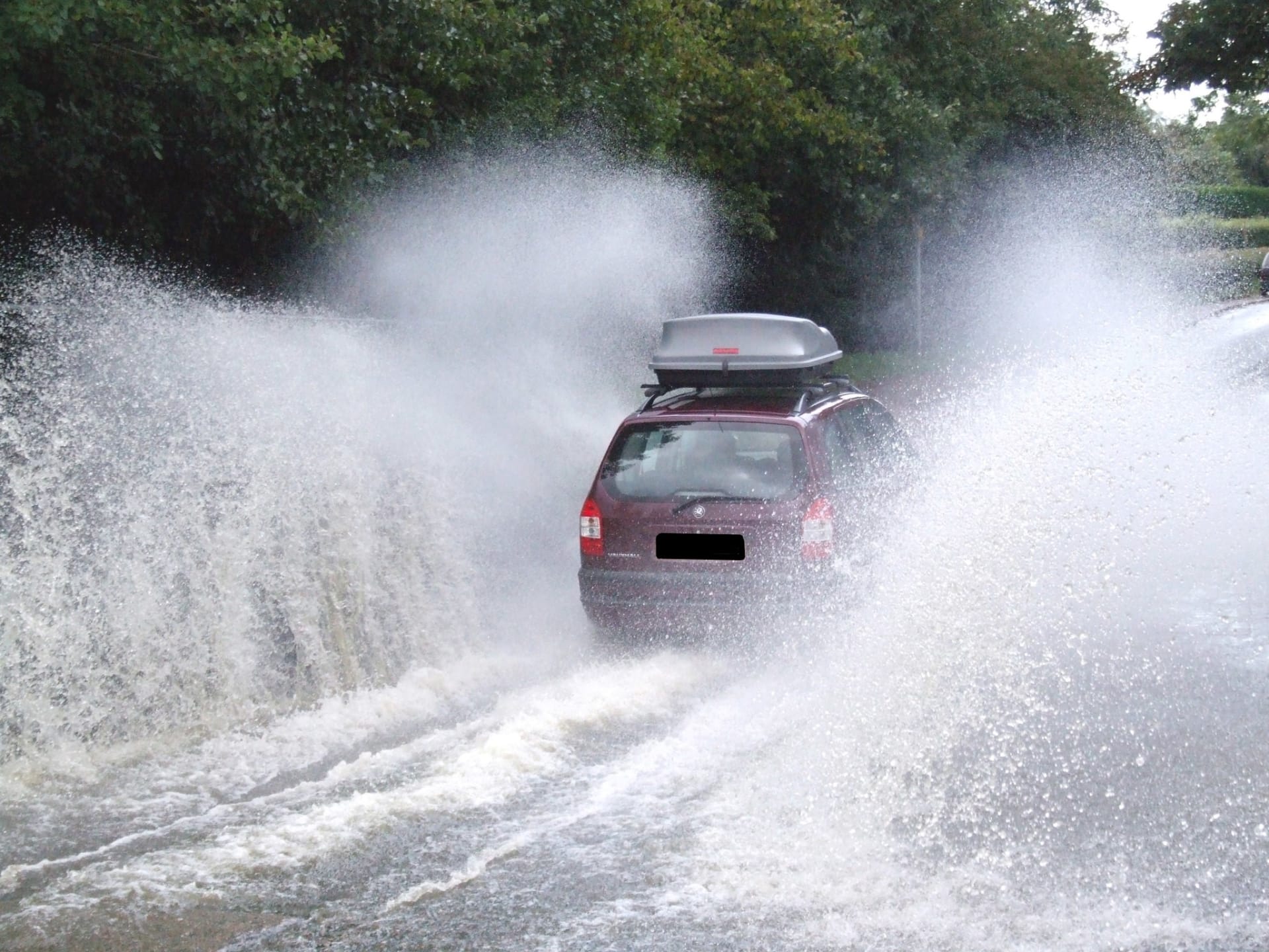 Varování meteorologů, většinu ČR zasáhne vydatný déšť, pozor pří cestách na prodloužený víkend. (Ilustrační foto)
