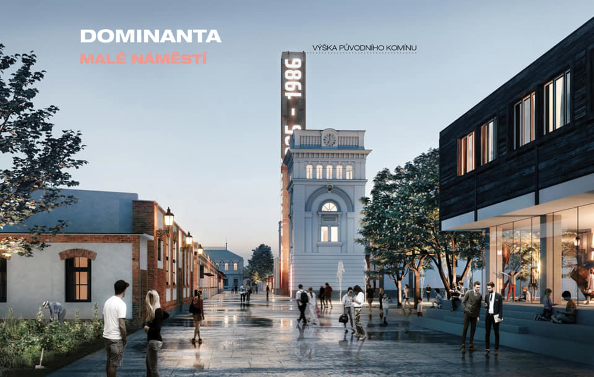 Pražská tržnice se má změnit v kulturní centrum: Dominanta – malé náměstí