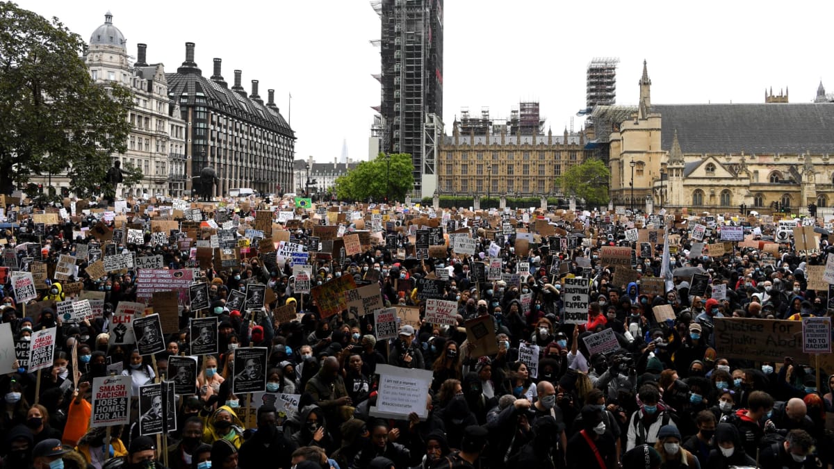 Demonstrace v Londýně