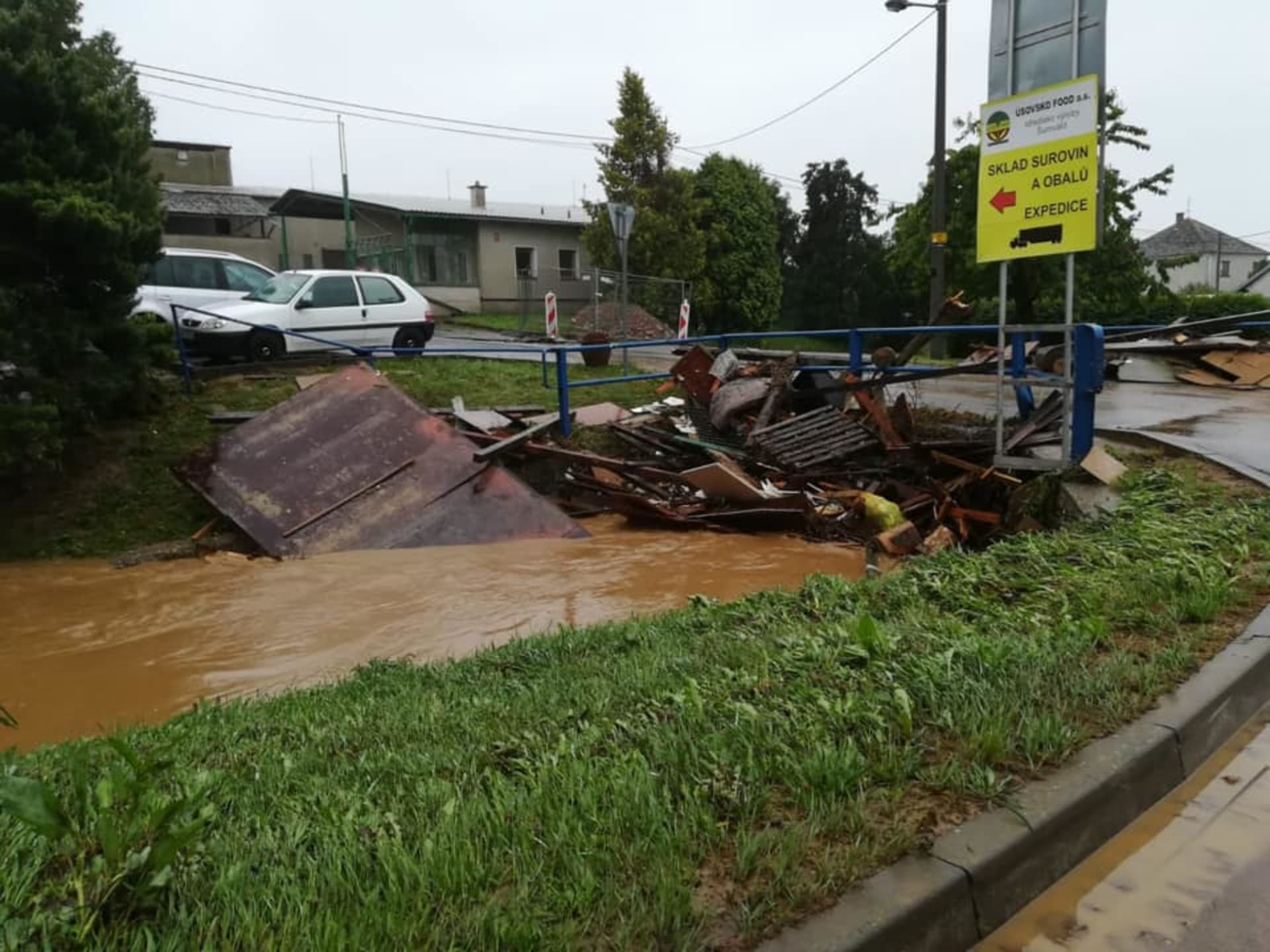 Povodně v Olomouckém kraji způsobily značné škody