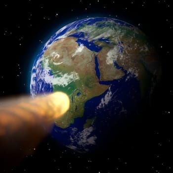 Asteroid mířící na Zemi