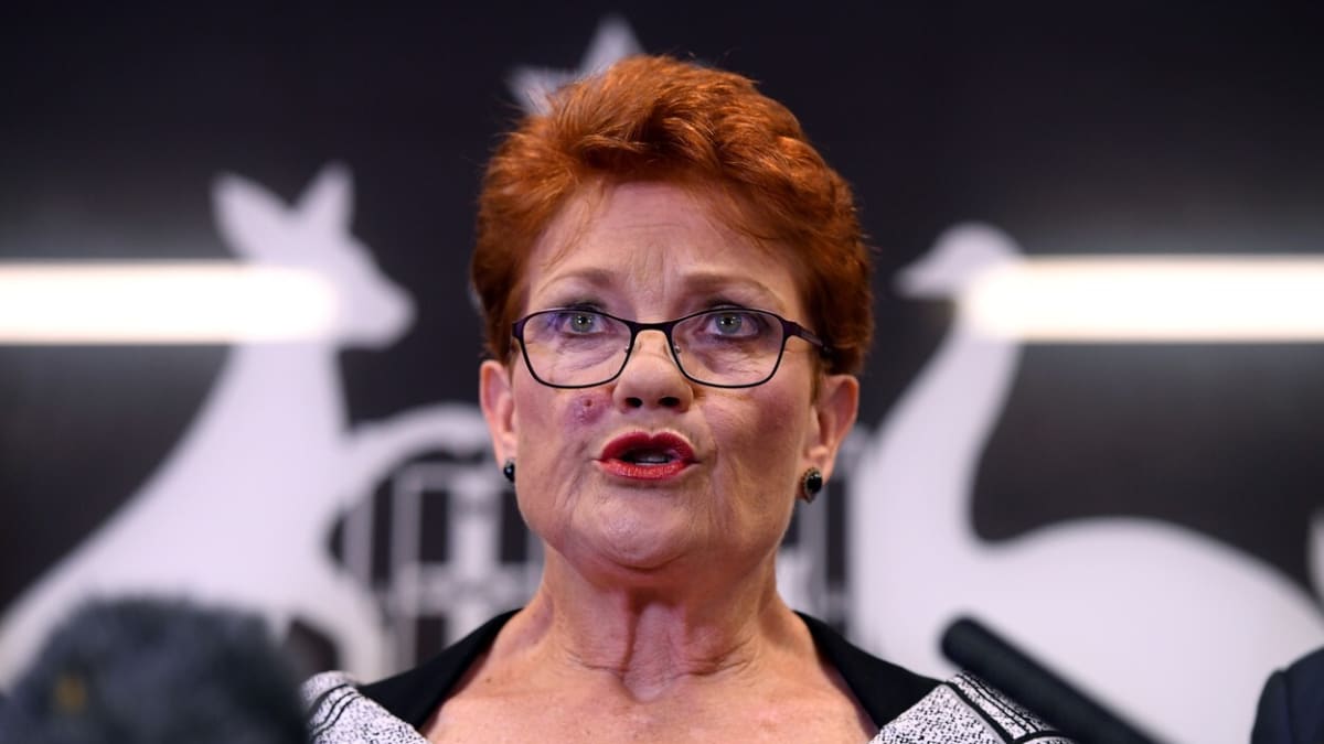 Zakladatelka a předsedkyně australské strany One Nation Pauline Hansonová označila zesnulého George Floyda za zločince a zloděje.
