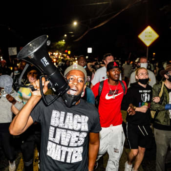 Demonstrace v Atlantě, Brooks