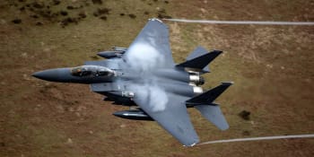 Do Severního moře nedaleko anglických břehů se zřítila americká stíhačka F-15