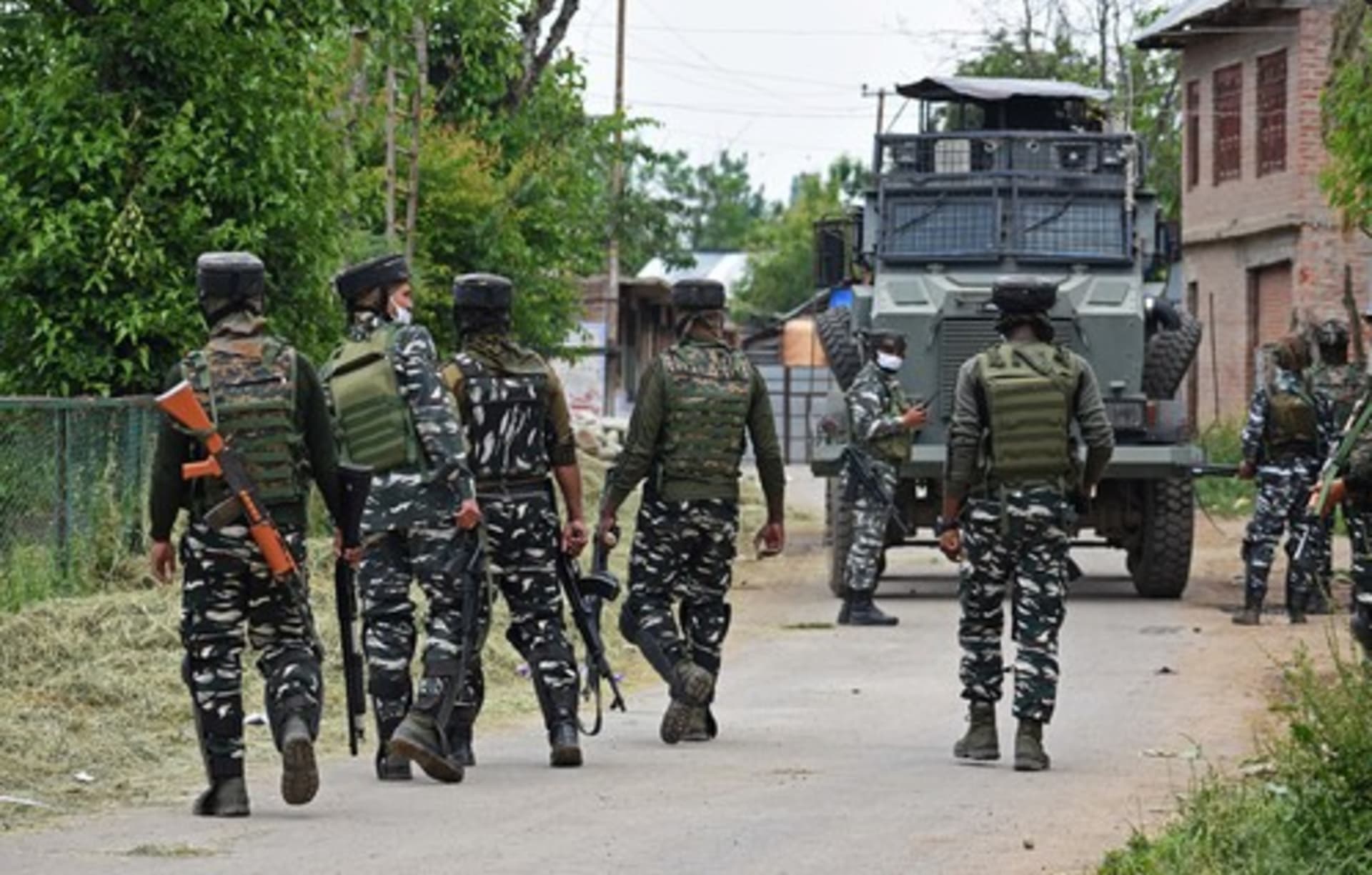 Indické jednotky v Kašmíru
