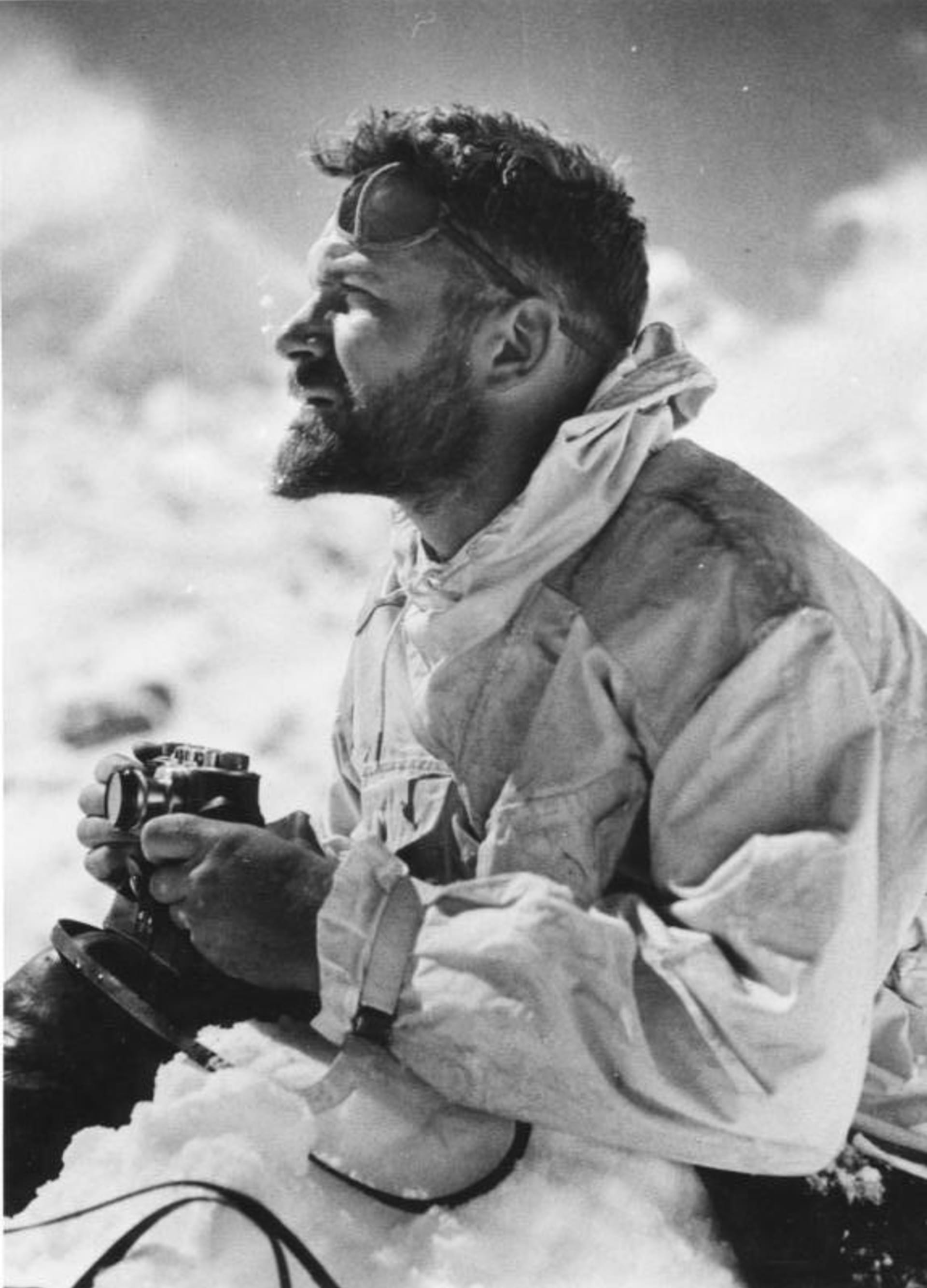 Ernst Schäfer během své poslední expedice v Tibetu, 1938