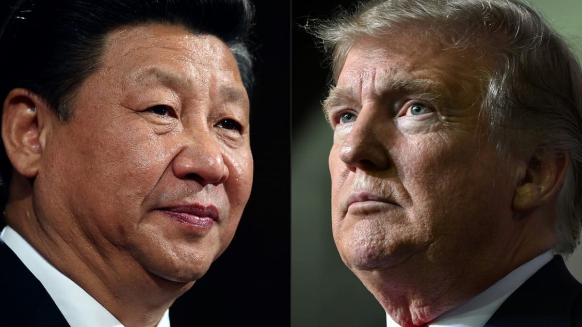 Donald Trump vs. Si Ťin-pching