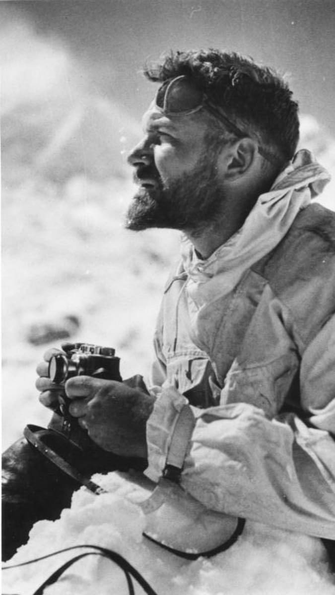 Ernst Schäfer během své poslední expedice v Tibetu, 1938
