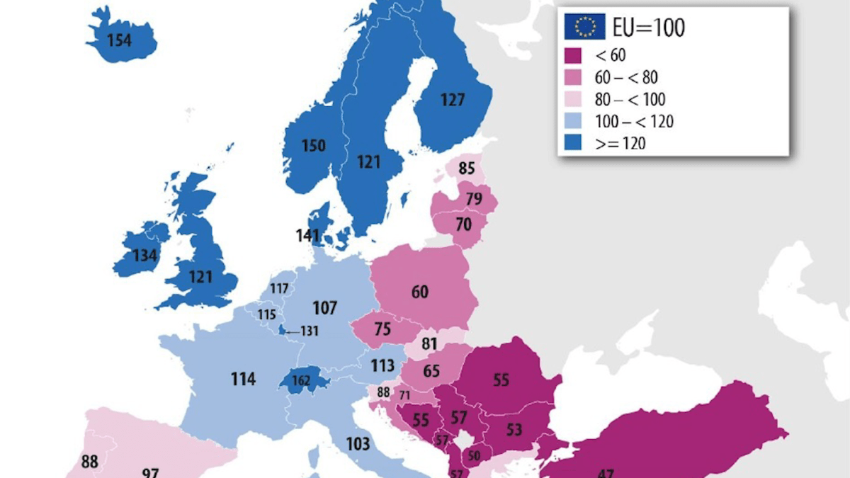 Kde je levné v Evrope?