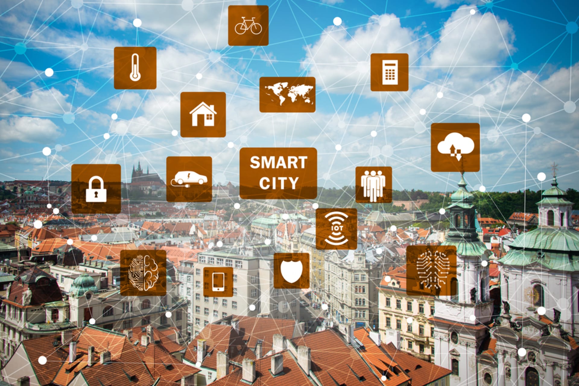 V Praze už lze některé prvky smart city konceptu využívat. Například Portál Pražana.