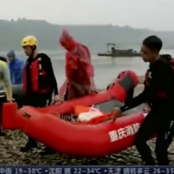 V Číně se utopilo osm školáků (Zdroj: reprofoto CCTV)